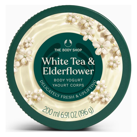 The Body Shop White Tea & Elderflower testjoghurt