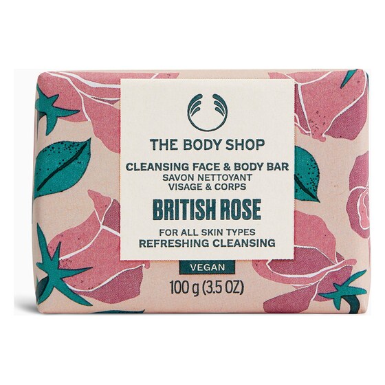 The Body Shop British Rose szappan